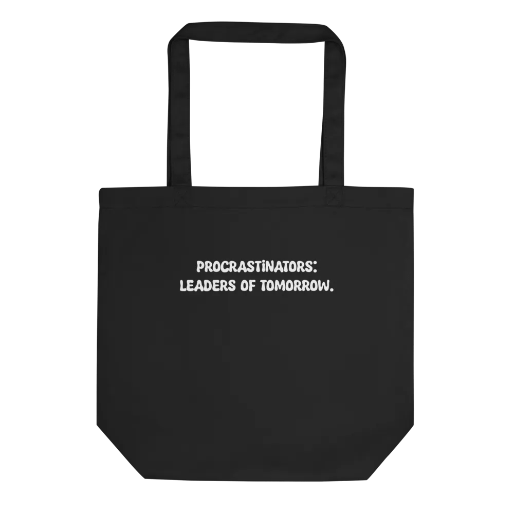 Procrastinators: Leaders of tomorrow Tote Bag product image (1)