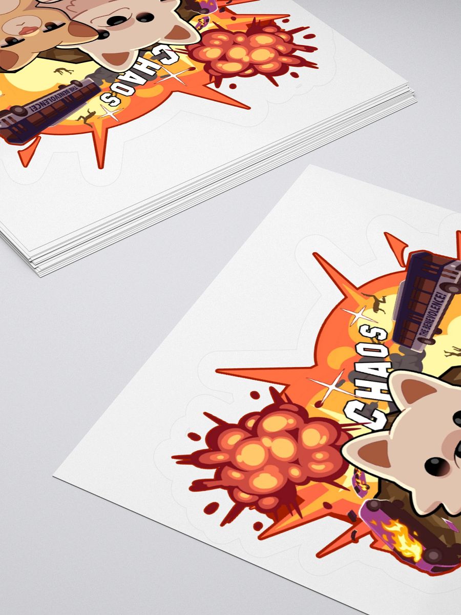 First Day at Chaos Sticker product image (7)