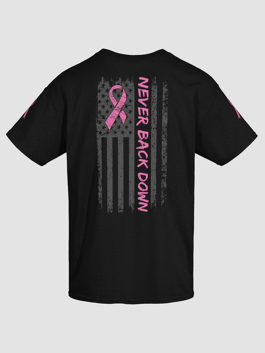 Never Back Down Breast Cancer Awareness T-Shirt product image (18)