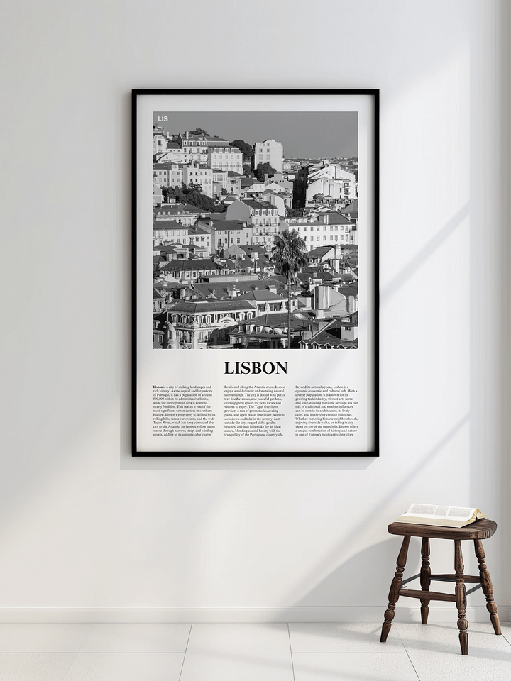 Lisbon 04 Newspaper Poster product image (2)