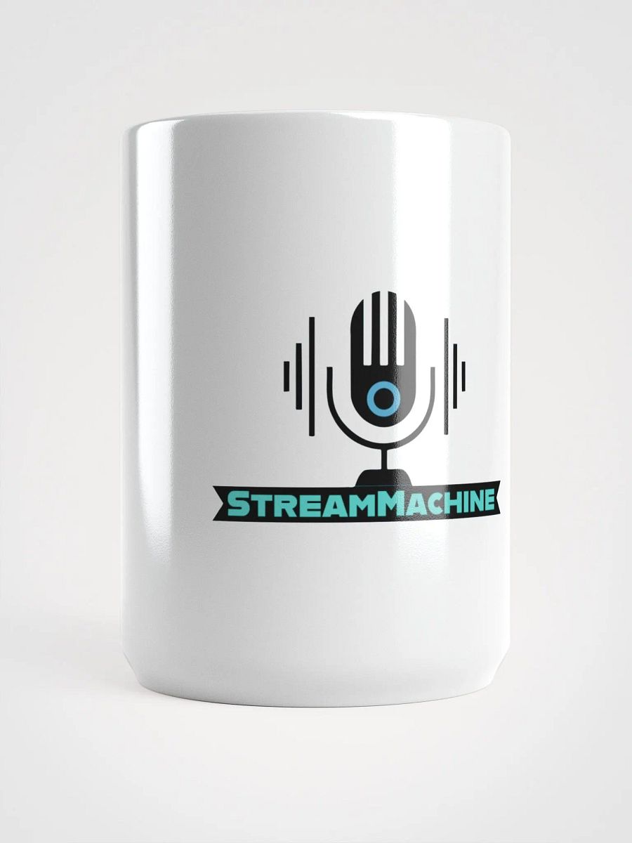 StreamMachine White Glossy Mug product image (5)