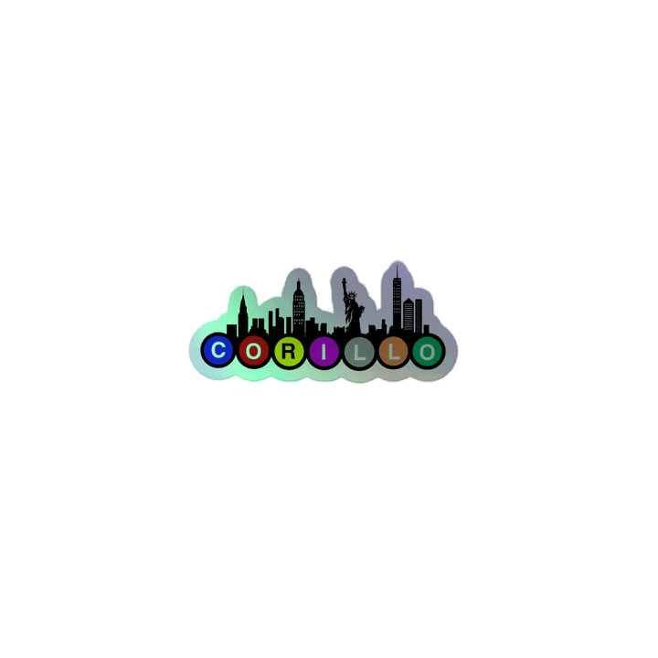 City Connect Holographic Sticker product image (2)