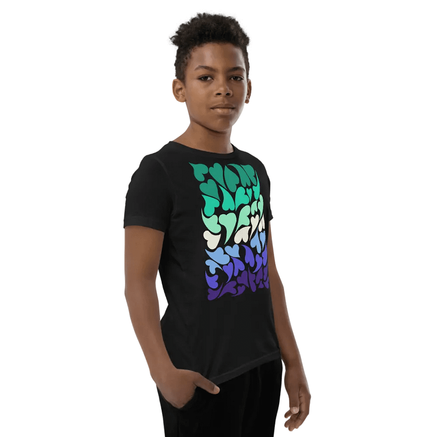 Nestled PRIDE Gay T-shirt (Youth) product image (12)