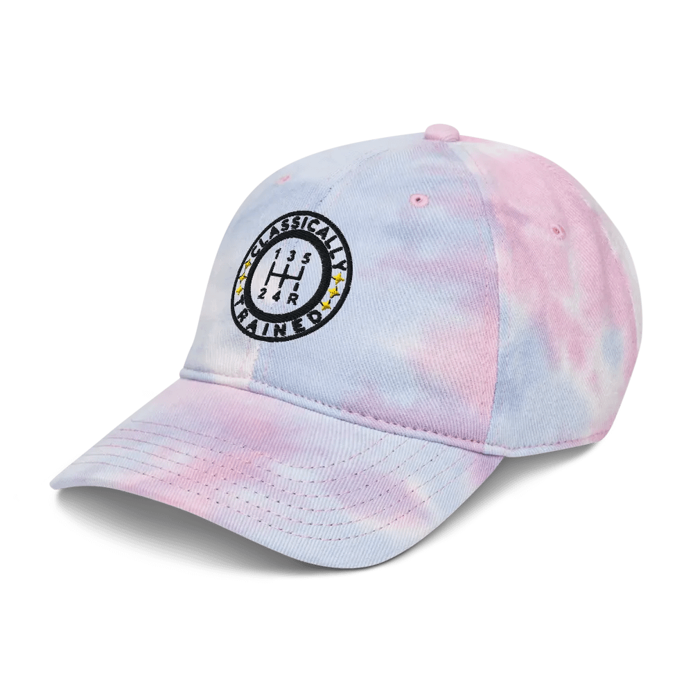 Classically Trained Car Lover Tie-Dye Dad Hat product image (11)