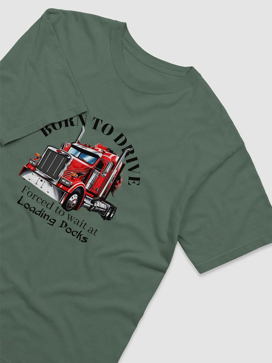 Chrome King Red Semi-Truck Graphic Tee product image (4)