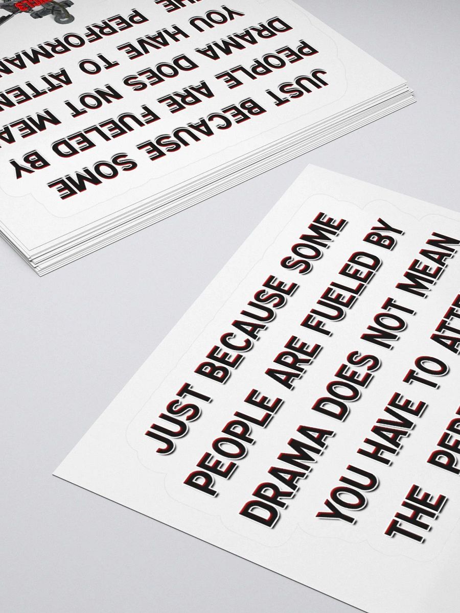 Positivity Drama - Sticker product image (6)