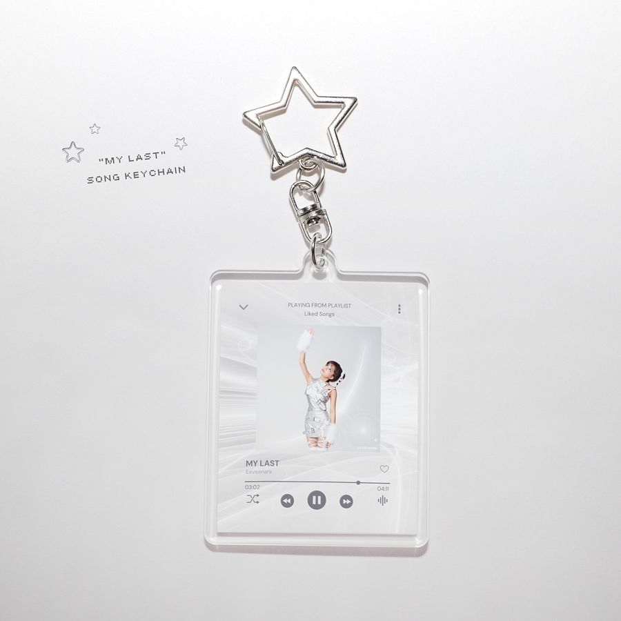 MY LAST - keychain product image (1)
