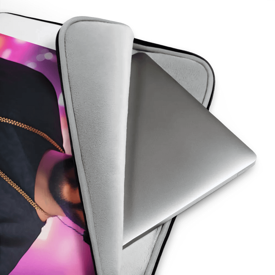 Golden P Coin Laptop Sleeve product image (3)