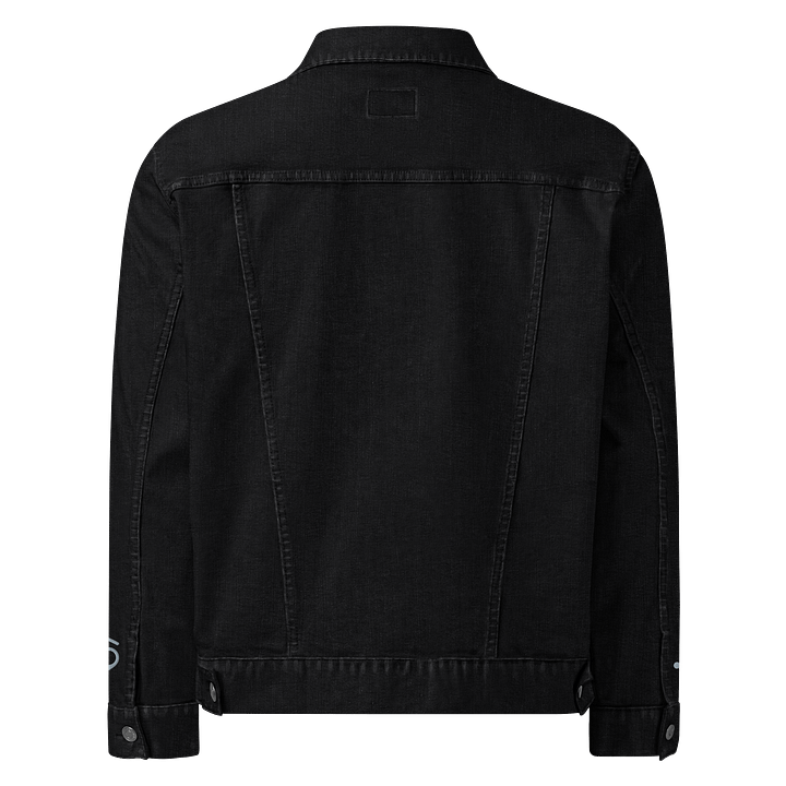 Symmetrical Crab Line Drawing Denim Jacket product image (4)