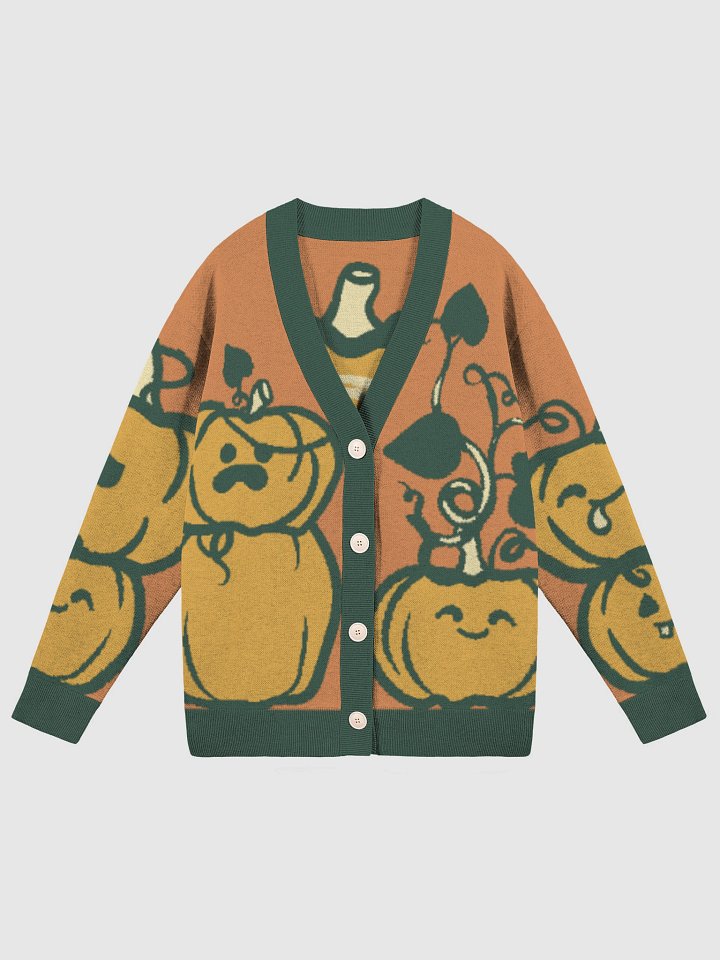 Coven Camp INS Pumpkin Patch Cardigan product image (1)