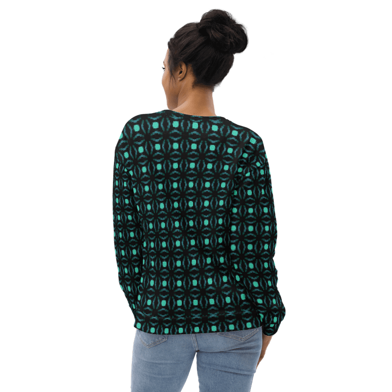 Abstract Repeating Values Unisex All Over Print Sweatshirt product image (12)