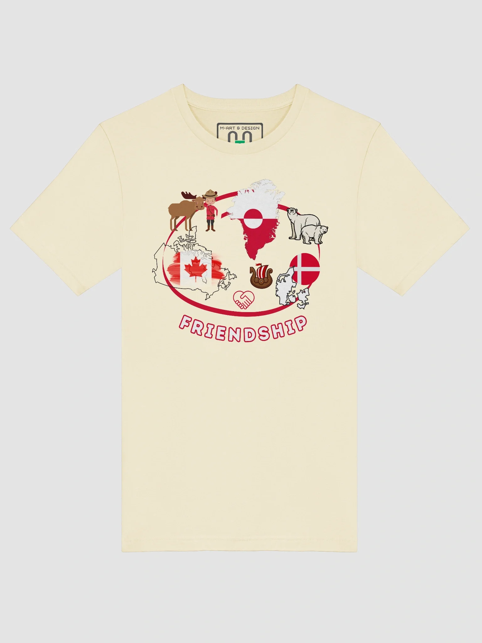 Greenland Explorer Unisex T-Shirt - CanDanGreen product image (5)