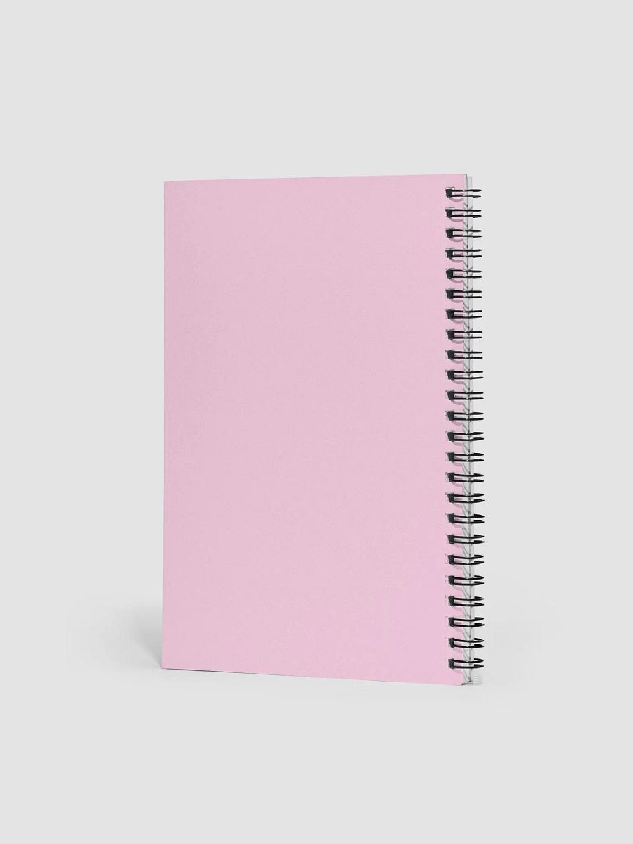 Pastel Water-Colored Hearts Spiral Notebook product image (4)