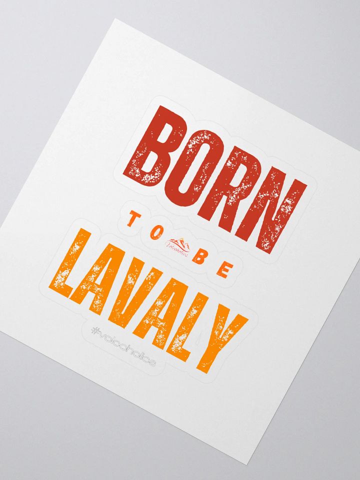 Volcanic Vibe Kiss Cut Stickers product image (2)