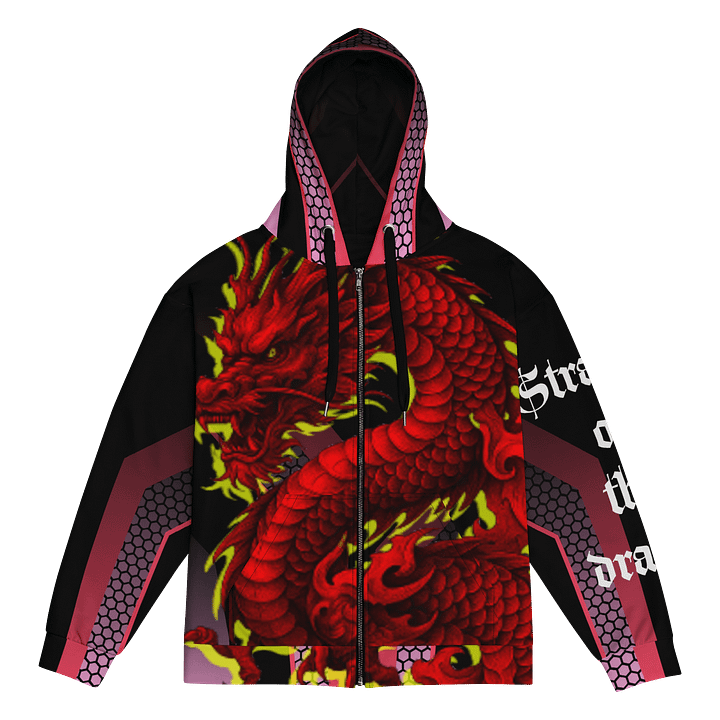 Dragon's Fury Zip Hoodie product image (1)