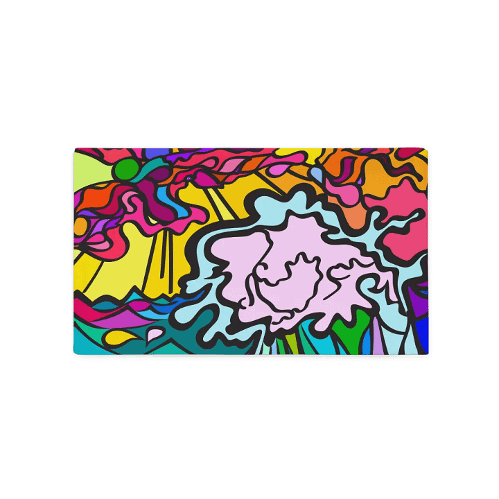 Energizing Swirls All-Over Pillowcase – Wave at Sunset product image (1)