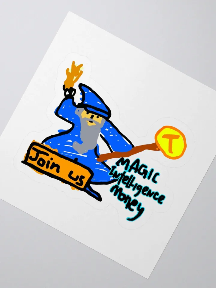 MAGIC INTELLIGENCE MONEY Sticker product image (4)