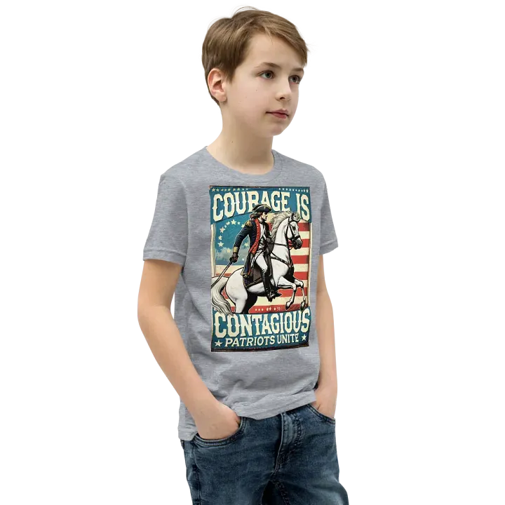 Courageous Patriots Youth T-Shirt product image (2)