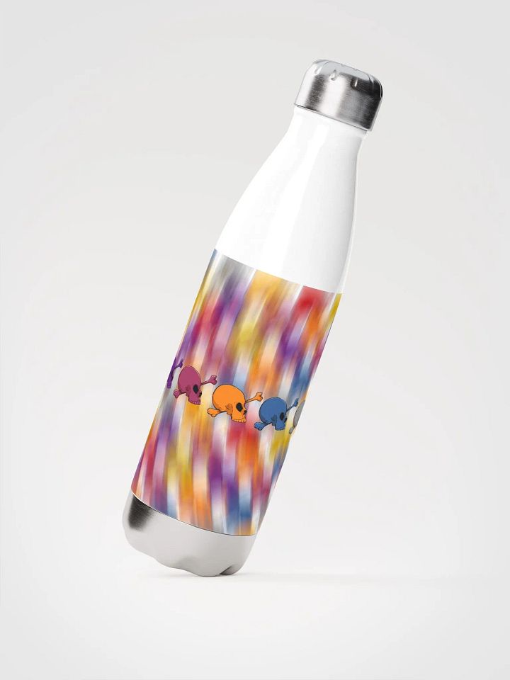 Swirling Skulls Stainless Steel Water Bottle product image (4)