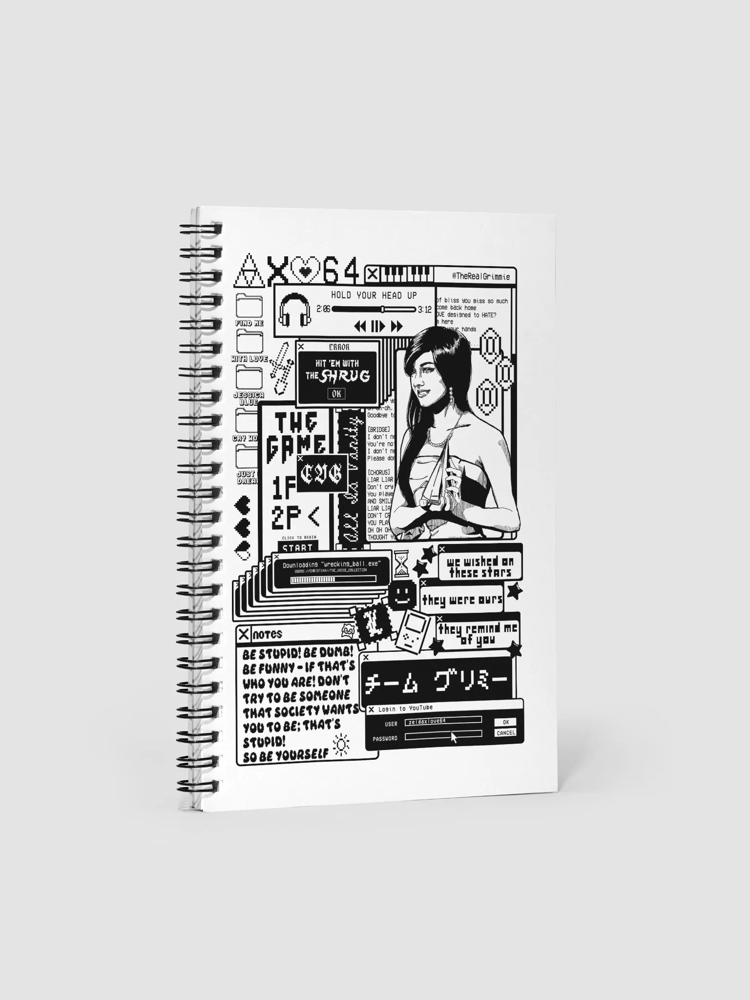 Grimmie Pop Up Notebook product image (1)
