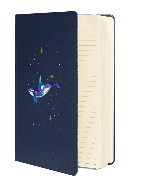 Galaxy Orca - Hardcover Notebook product image (2)