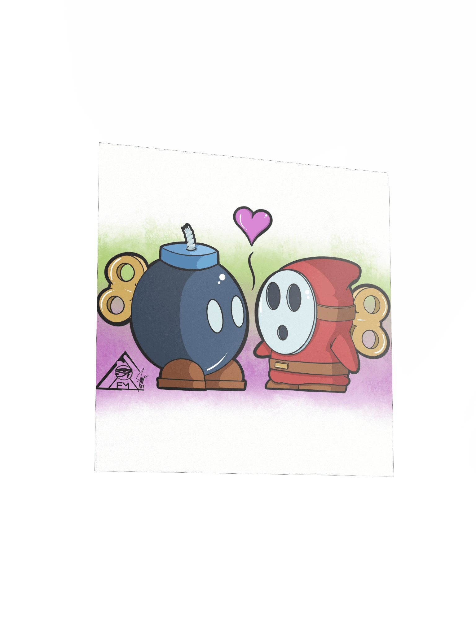 Accidentally In Love Art Print product image (5)