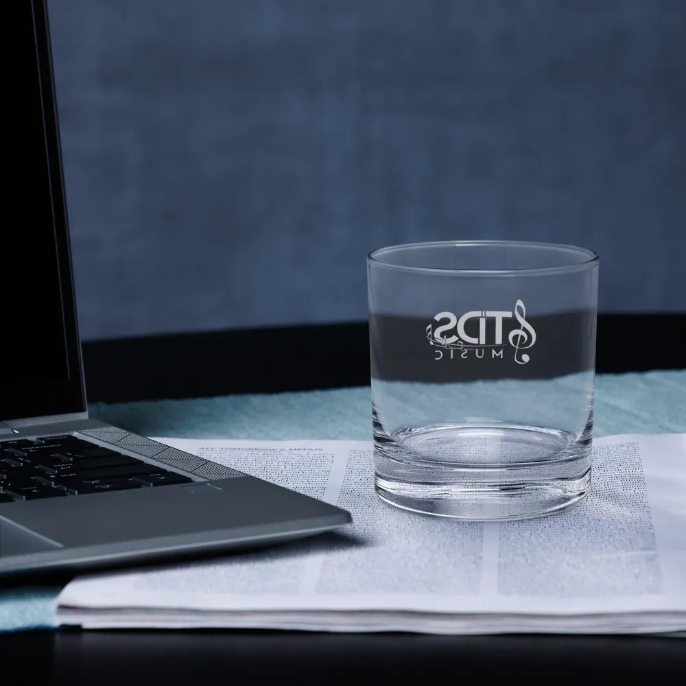 TDS Music Rocks Glass - Music-Themed Glassware 10.5oz product image (3)