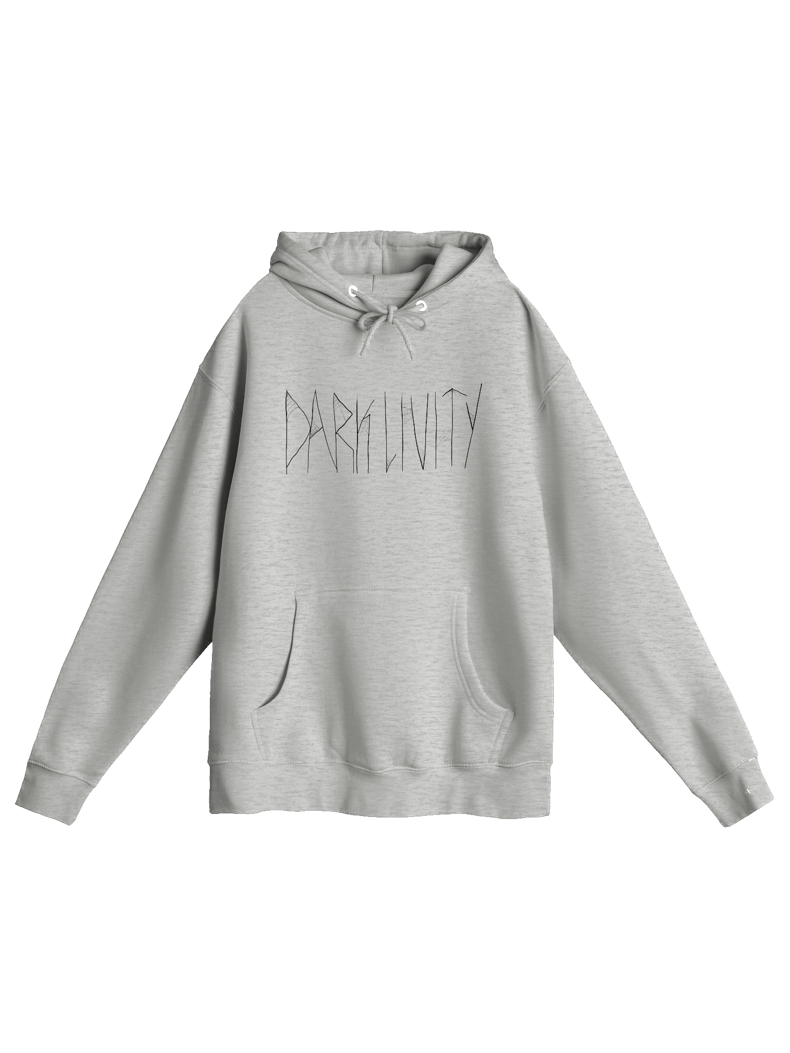 Darklivity Webbing Hoodie Grey product image (1)