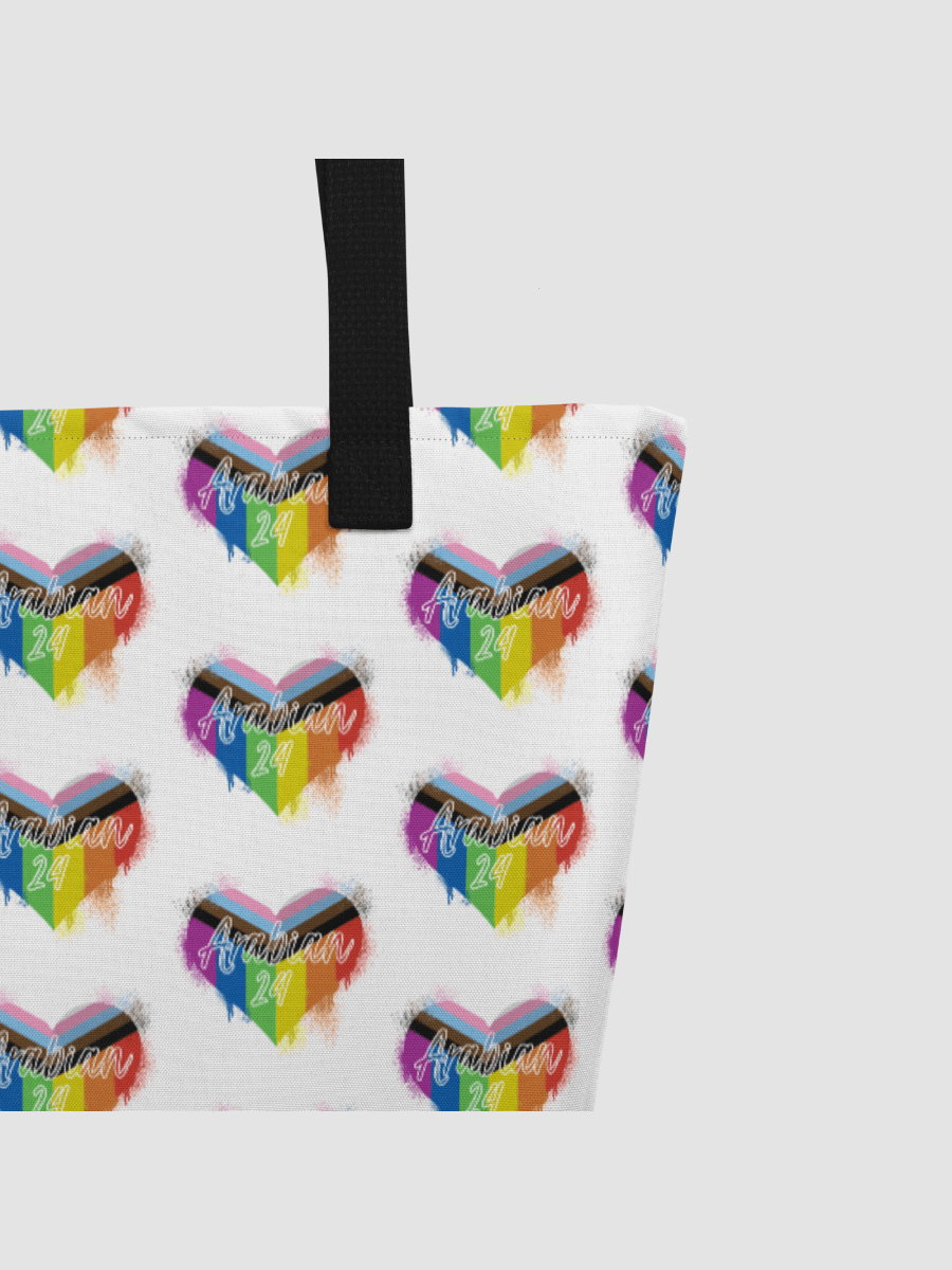 All-Over Print Large Tote Bag w/ Pocket product image (6)