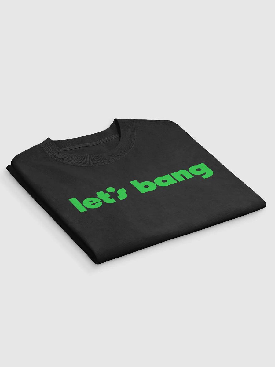 let's bang. black/green, oversized tee product image (3)