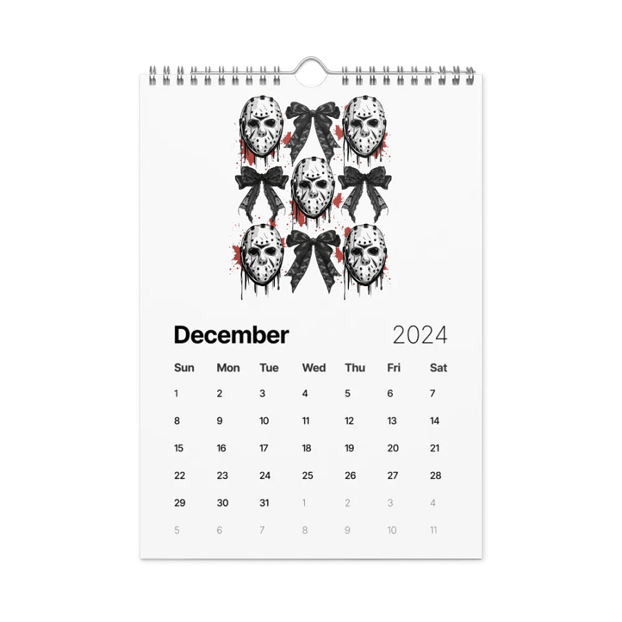 Horror Mayhem 2024 Calendar product image (4)