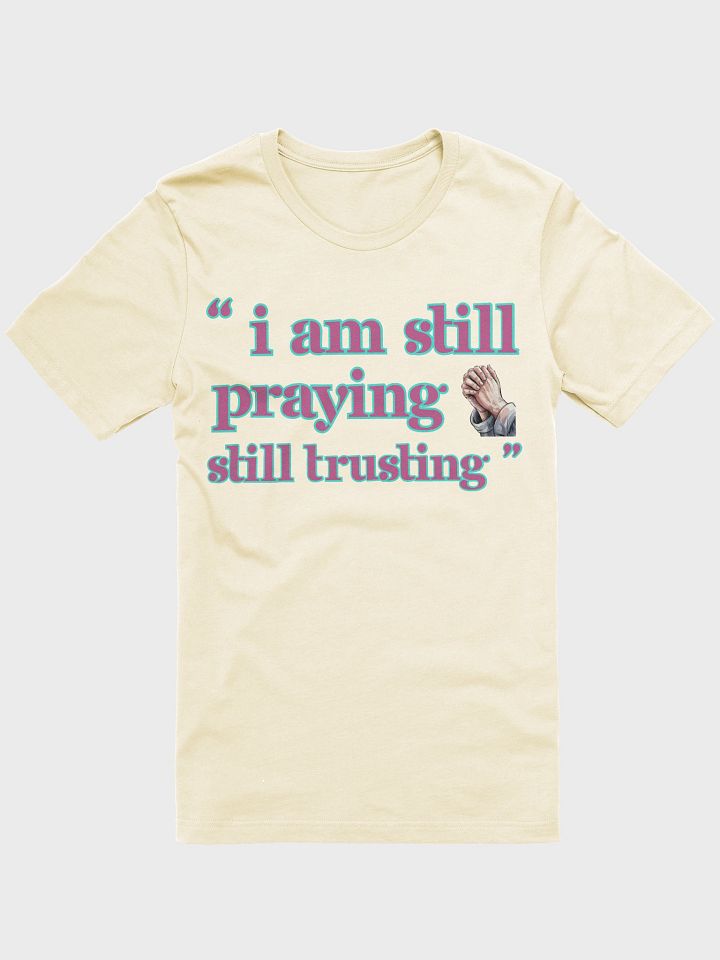 I am still Praying Still Trusting Bella Canvas T-shirt. product image (13)