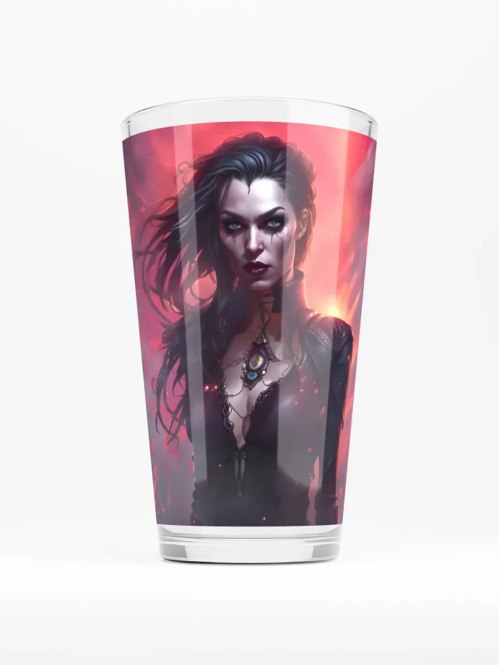Vampire Female Pint Glass product image (1)