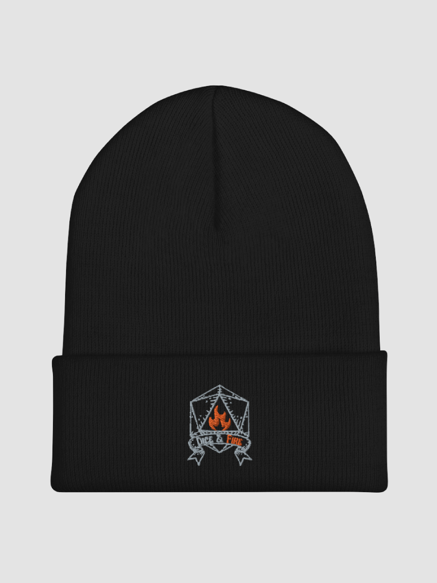 Dice and Fire Beanie (Dark Colours) product image (2)