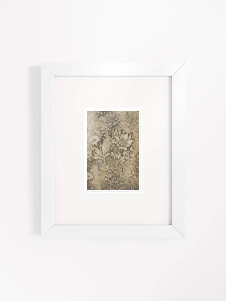 The Secret Garden Sketchbook Artprint Framed product image (4)