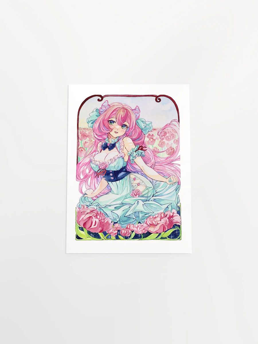 Oki in Tulips Print product image (4)