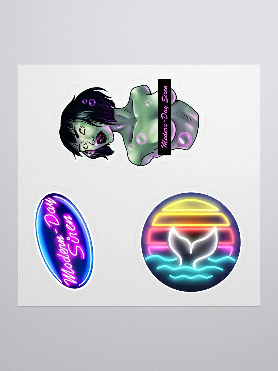 Modern-Day Siren Sticker set 1 product image (1)