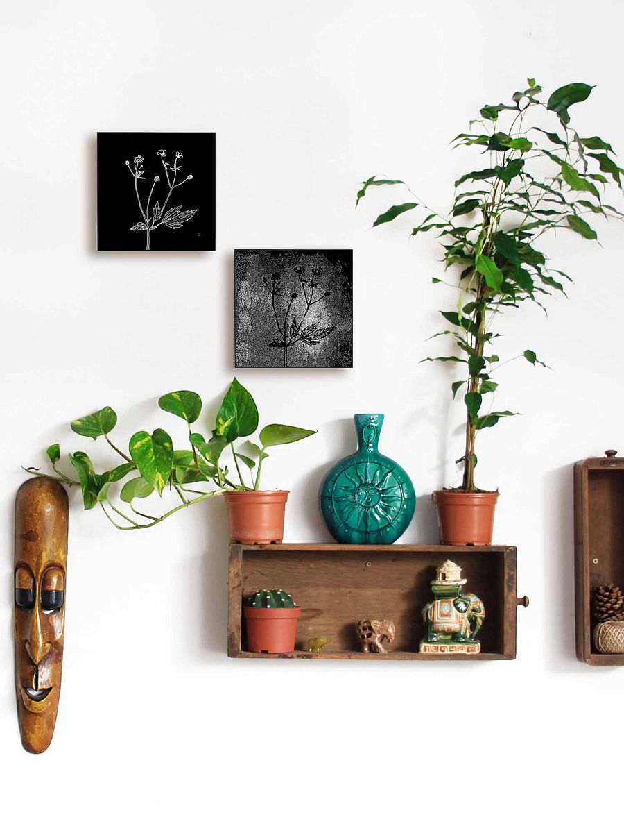 Botanical Reverie Canvas Prints - Wild Flowers Dark product image (7)