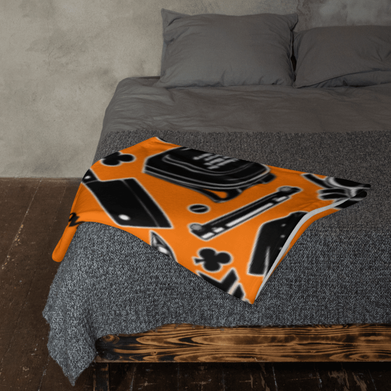 Ghosts On The Block Never Sleep Throw (Black October) product image (2)