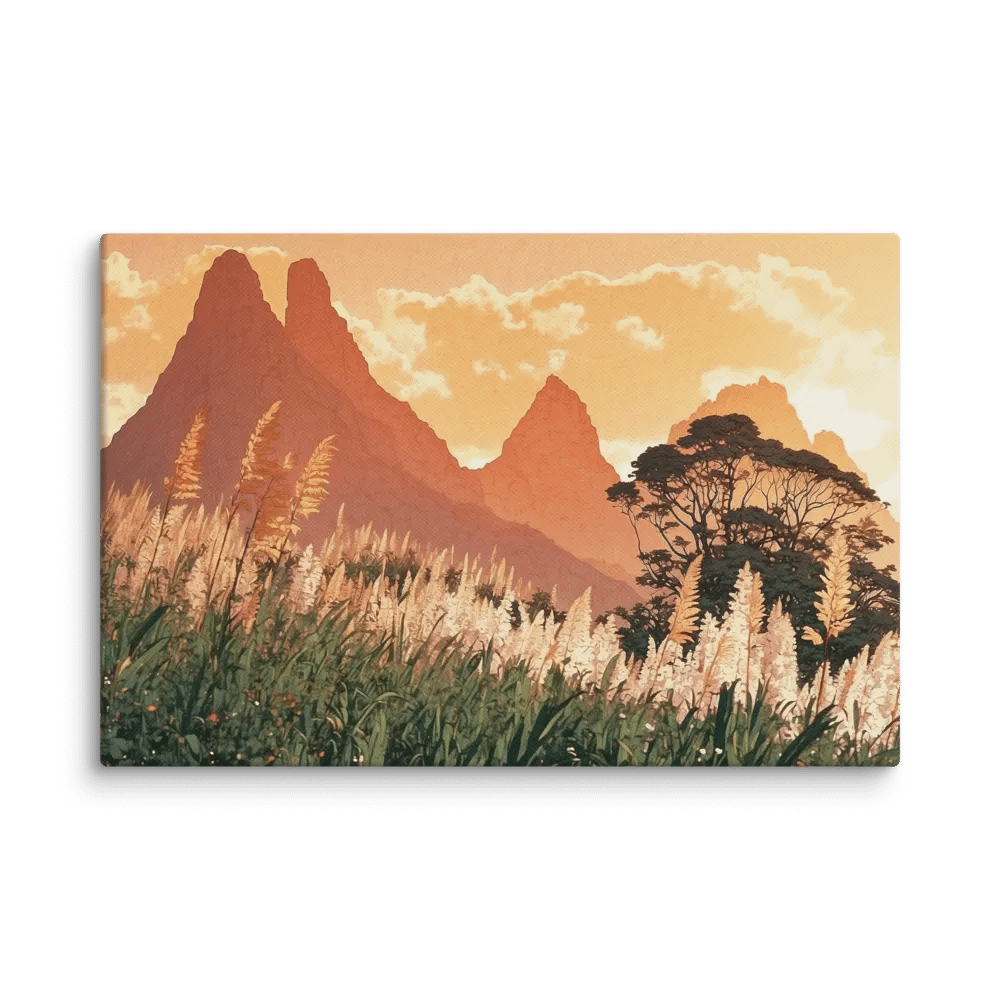 Sugar cane blossom at Trois Mamelles - Mauritius product image (1)