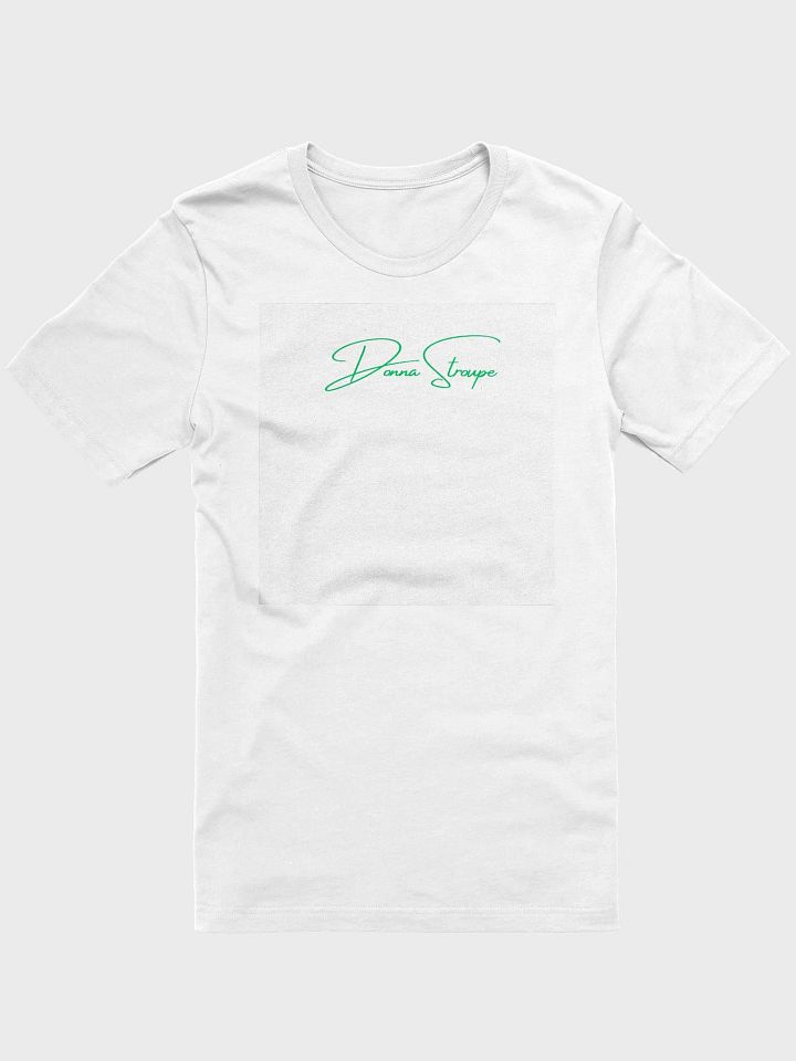 Donna Stroupe Green Cursive Bella+Canvas Supersoft T-Shirt product image (1)