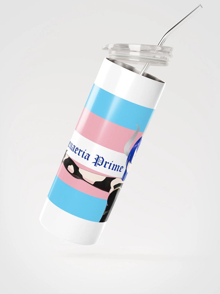Lenaeria Prime Transgender Flag Stainless Steel Tumbler product image (2)