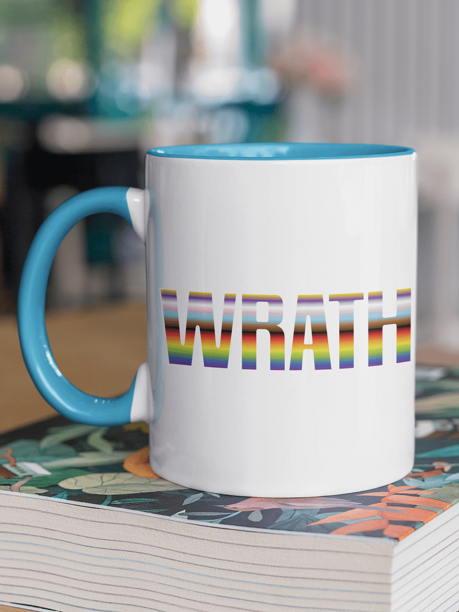 WRATH 2023 stripe enamel mug product image (1)