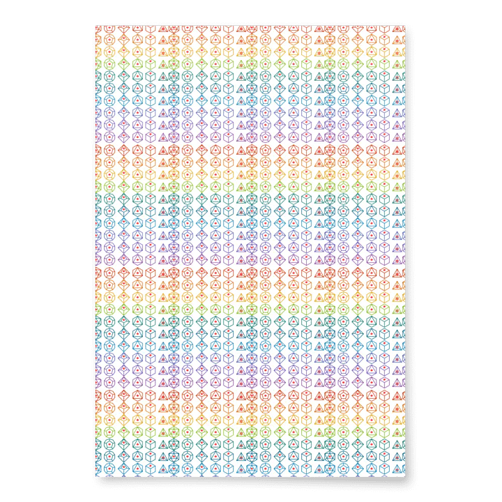 Logomancy Dice Set Wrapping Paper product image (1)