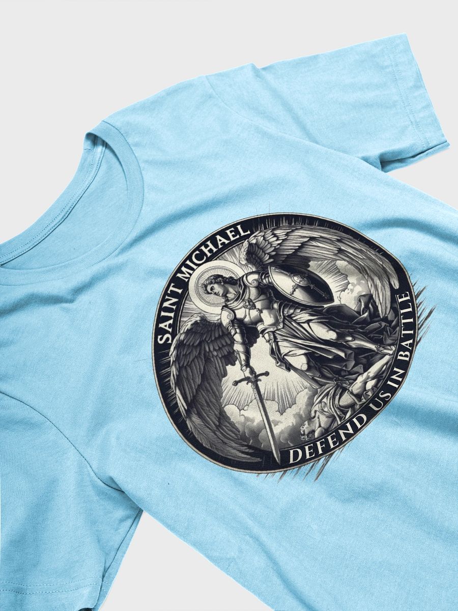 St Michael Defend Us In Battle T-shirt product image (23)