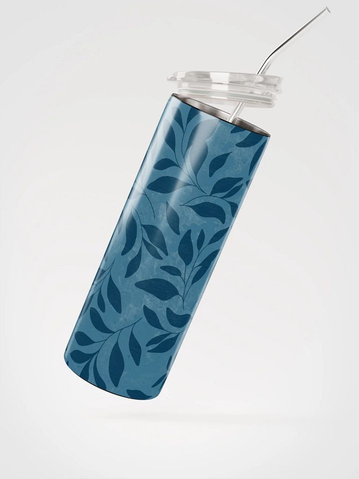 Midnight Foliage Blue 20oz. Stainless Steel Tumbler product image (2)