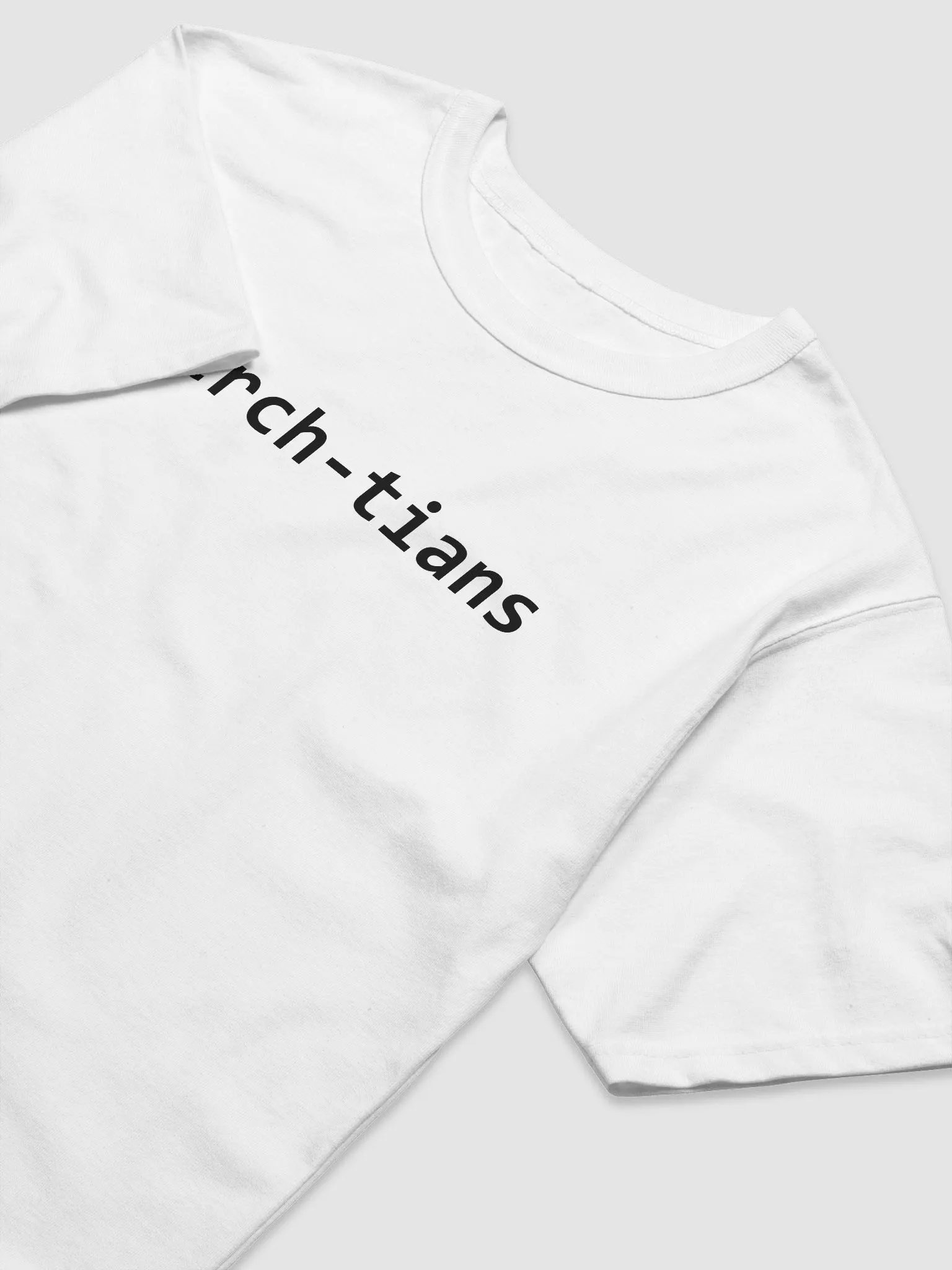 Merch-tians: Space Gear Tshirt (White) product image (3)