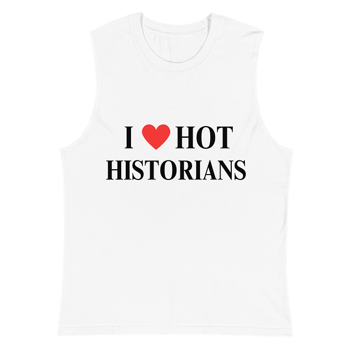 I HEART HOT HISTORIANS UNISEX TANK product image (1)