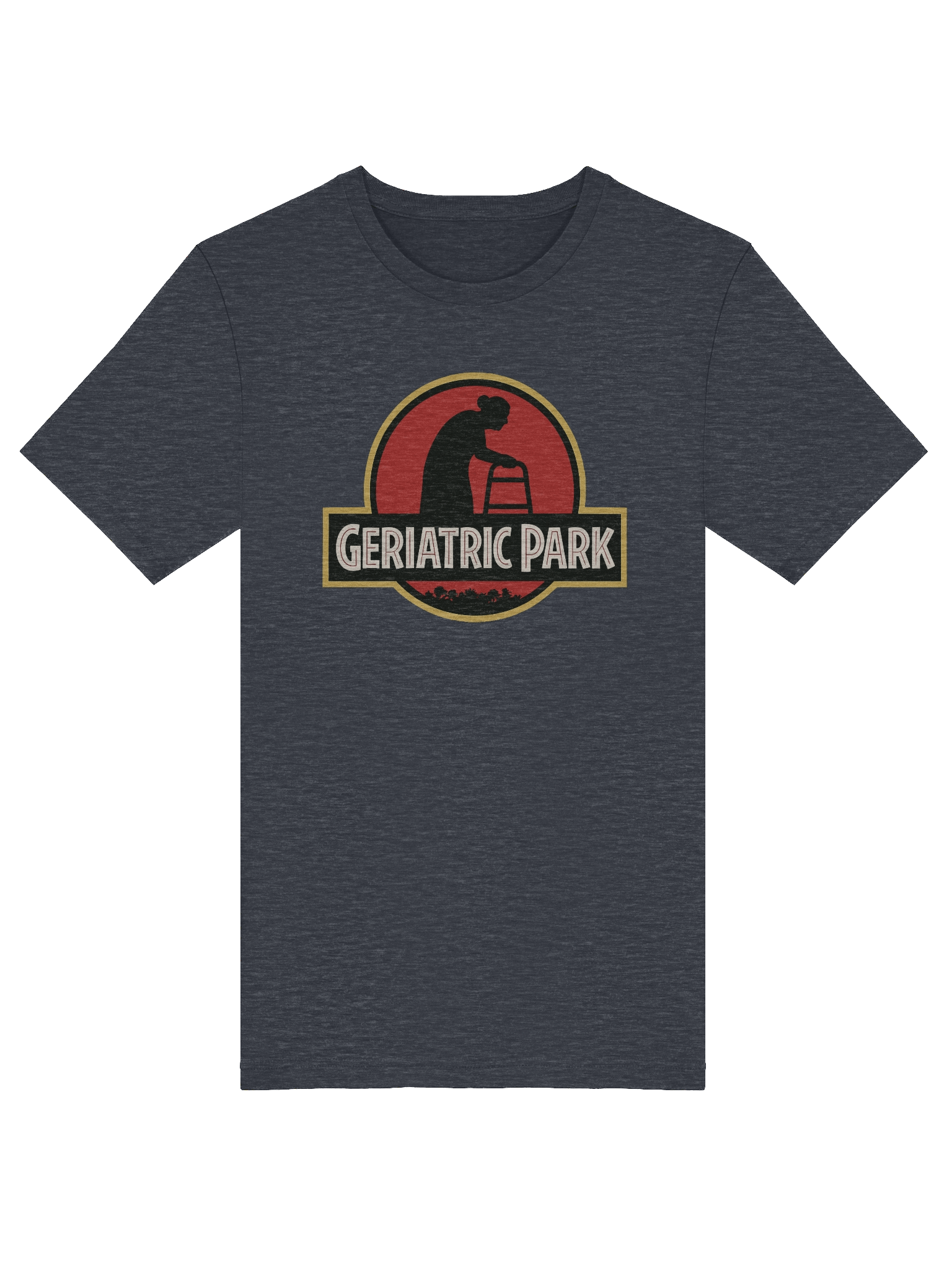 Geriatric Park T-Shirt – Funny Jurassic Park Parody Tee product image (5)