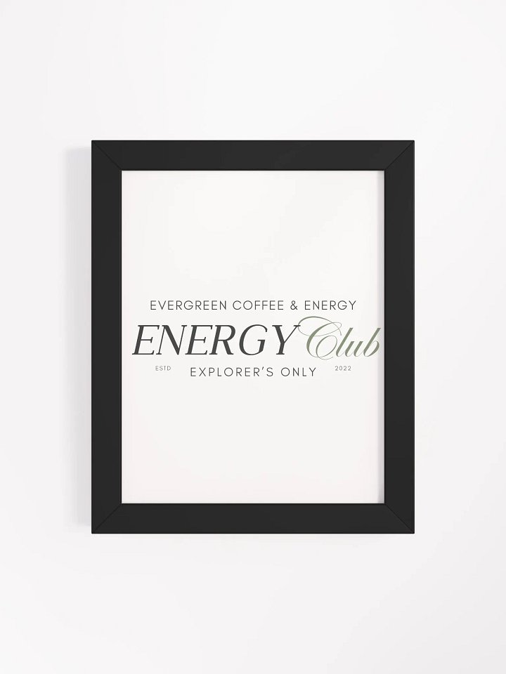 Sip Society | Energy Club Poster product image (1)